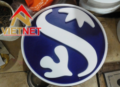 Logo sơn hấp nhiệt ngân hàng Shinhan