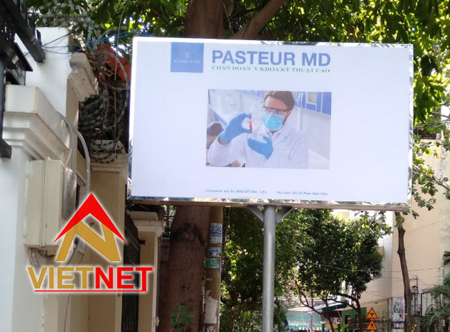 Hộp đèn quảng cáo trung tâm y tế Pasteur MD
